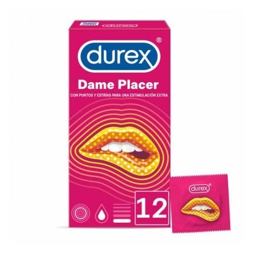 DUREX DAME PLACER - PRESERVATIVOS (12 U)