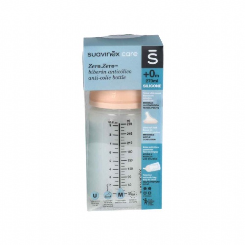 Biberon anticolico t silicona - suavinex (m 270 ml)